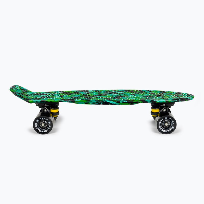 Fish Skateboards Print Camo green FS-FB-CAM-BLA-BLA скейтборд 2