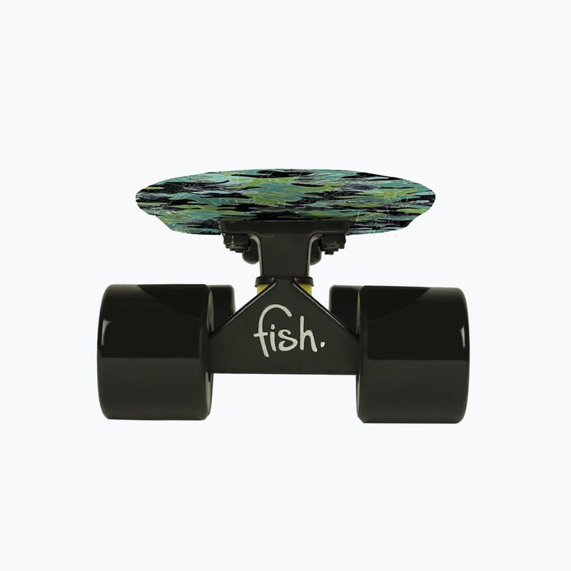 Fish Skateboards Print Camo green FS-FB-CAM-BLA-BLA скейтборд 9
