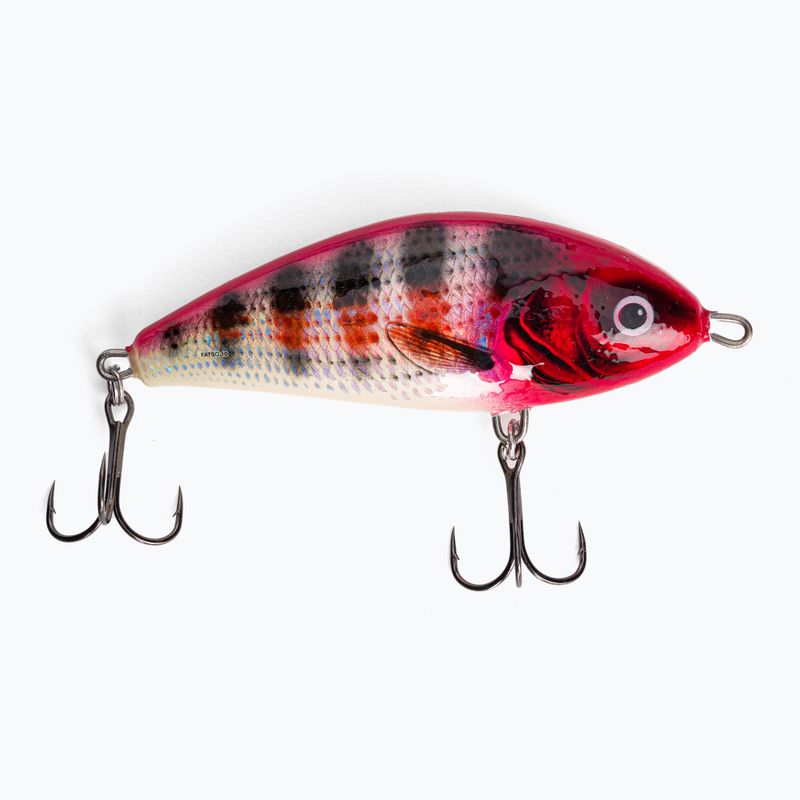 Wobler Salmo Fatso S holo червен стрипер QFA049