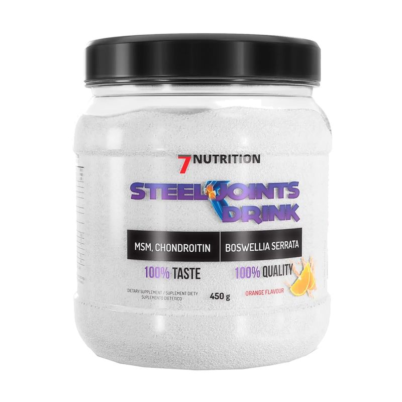 Steel Joints Drink 7Nutrition възстановяване на ставите 450g orange 7Nu000027