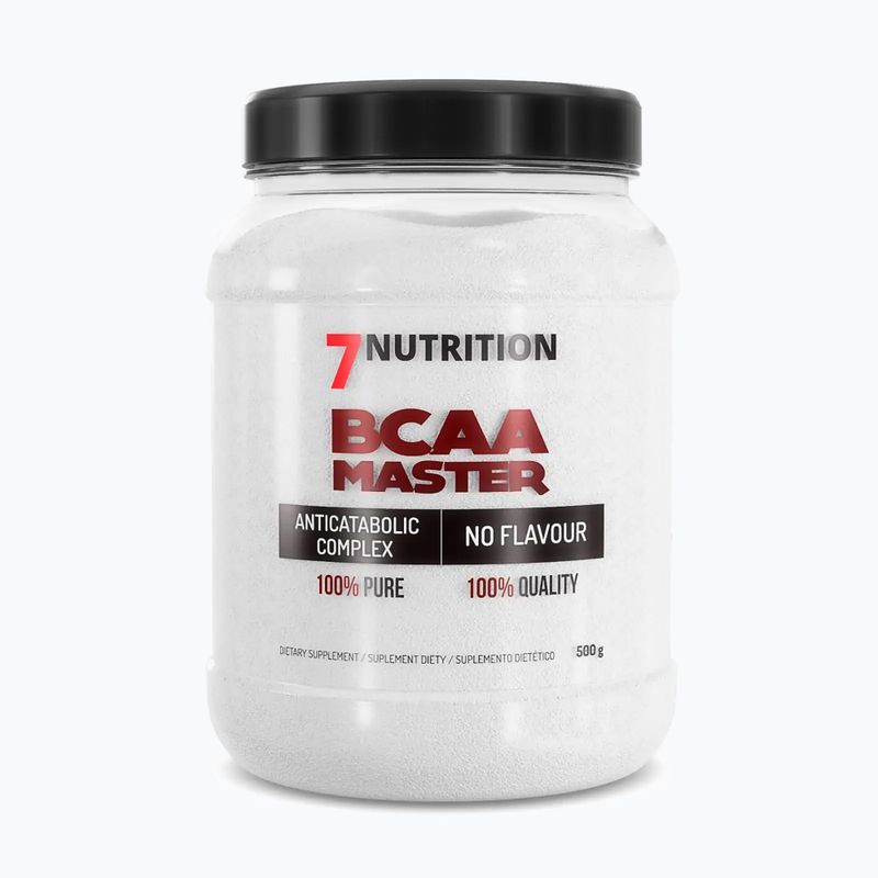 BCAA Master 7Nutrition aminokwasy 500g 7Nu000333-pure