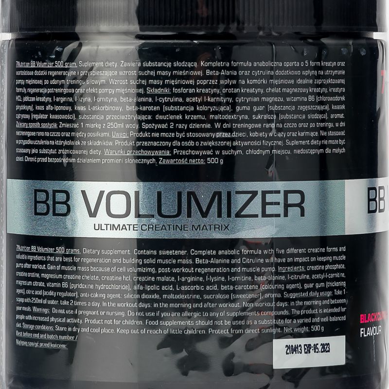 BB Volumizer 7Nutrition креатин 500g 7Nu000075 2