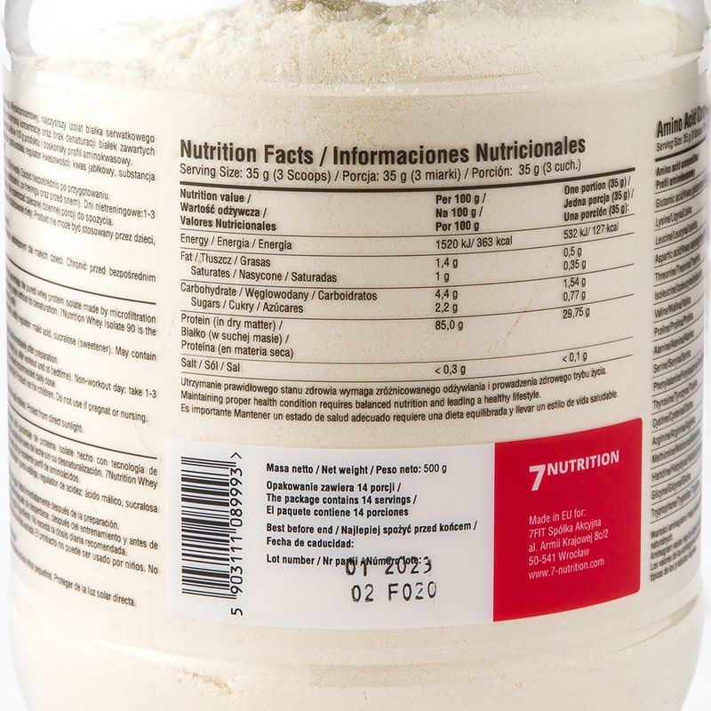 Суроватъчен изолат 7Nutrition 90 таблетки 7Nu000191 2