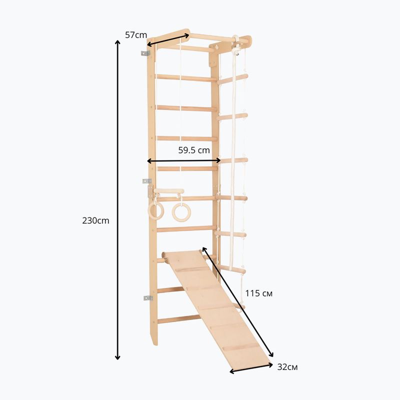 Гимнастическа стълба RINAGYM SPR B+SLIDE 6