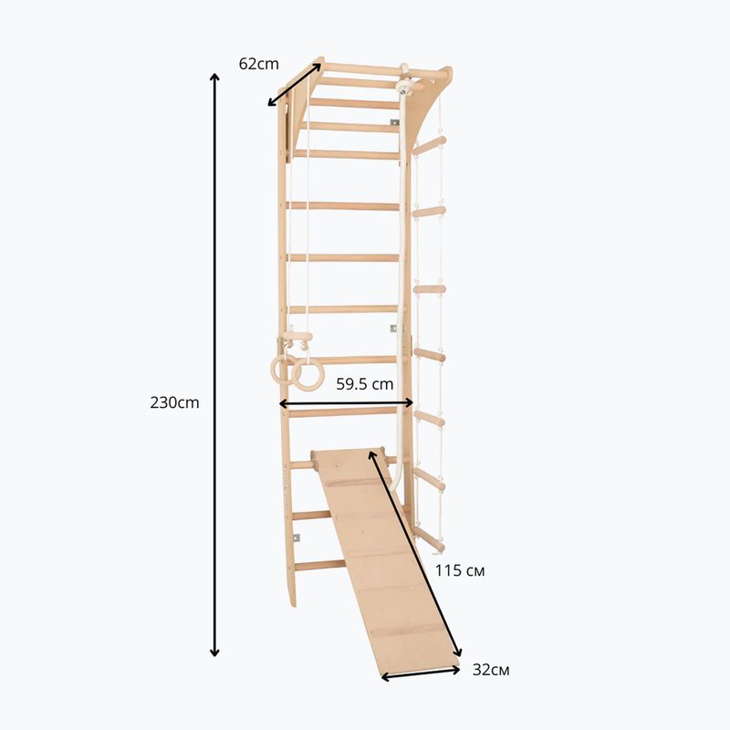 Гимнастическа стълба RINAGYM SPR C+SLIDE 6