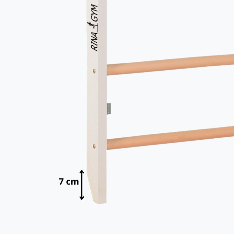 Гимнастическа стълба RINAGYM 2W1 gimnastyczna white 11