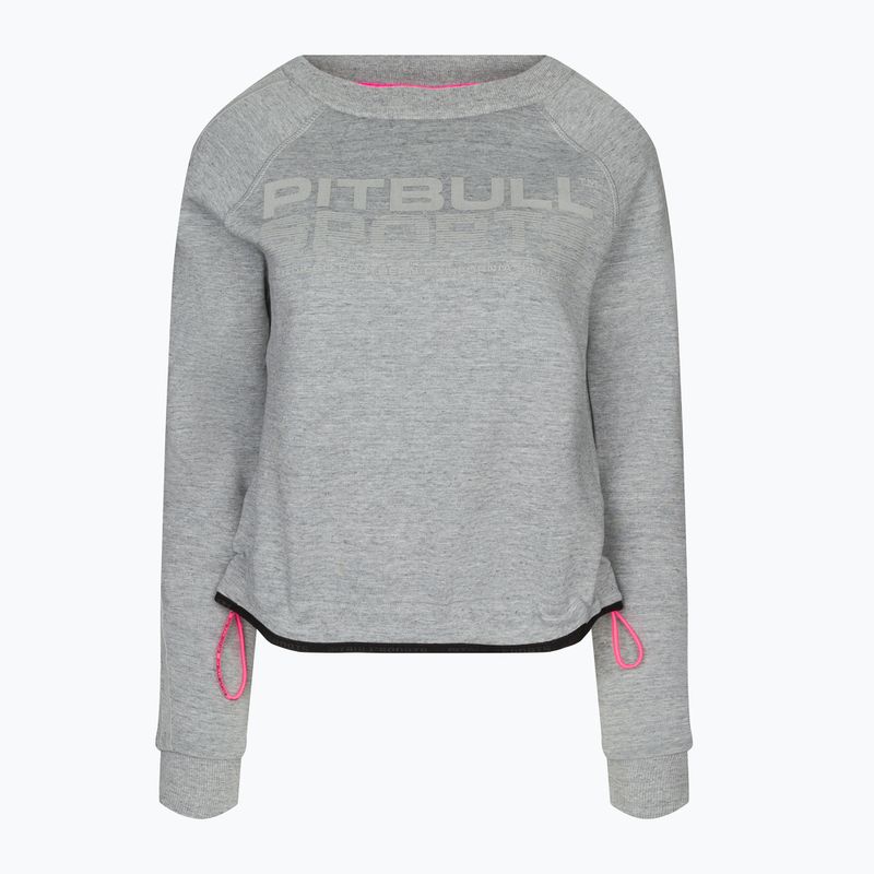 Дамски суитшърт Pitbull West Coast Crewneck Athletica grey/melange