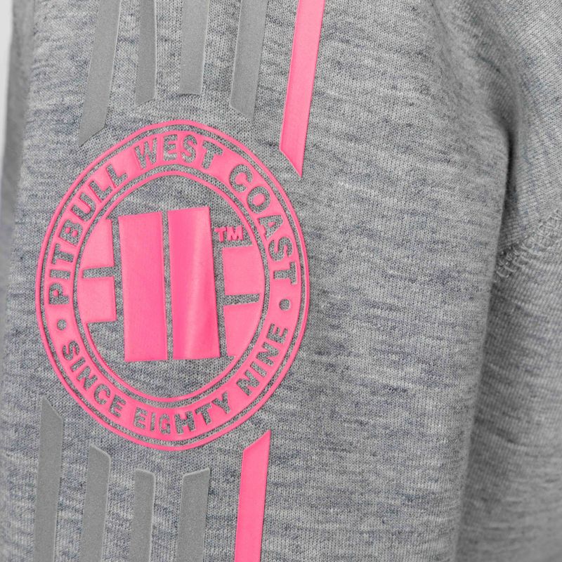 Дамски суитшърт Pitbull West Coast Crewneck Athletica grey/melange 4
