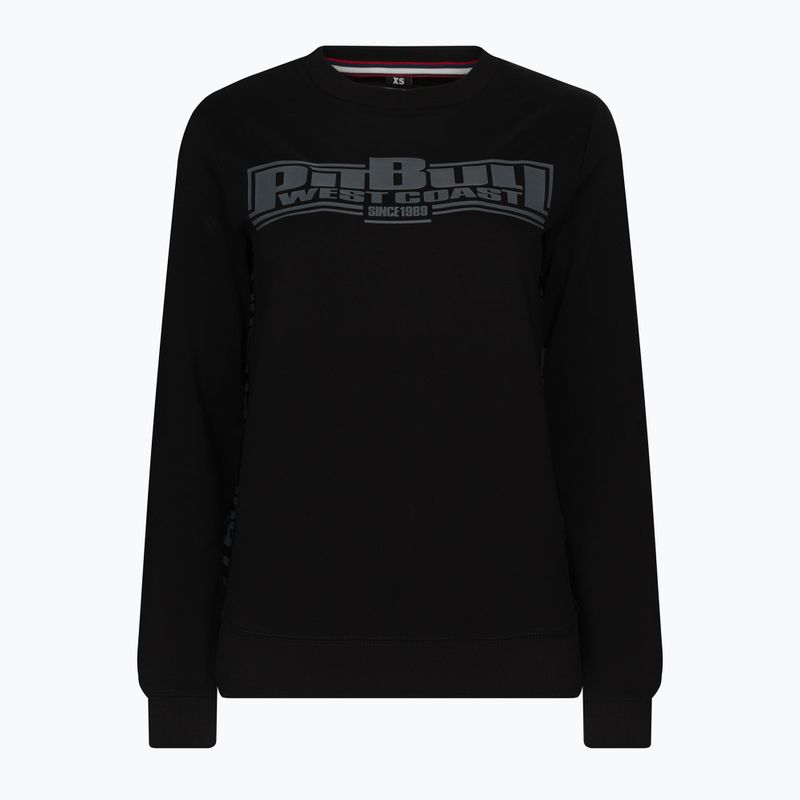 Дамски суитшърт Pitbull West Coast Crewneck F.Terry „Boxing" black