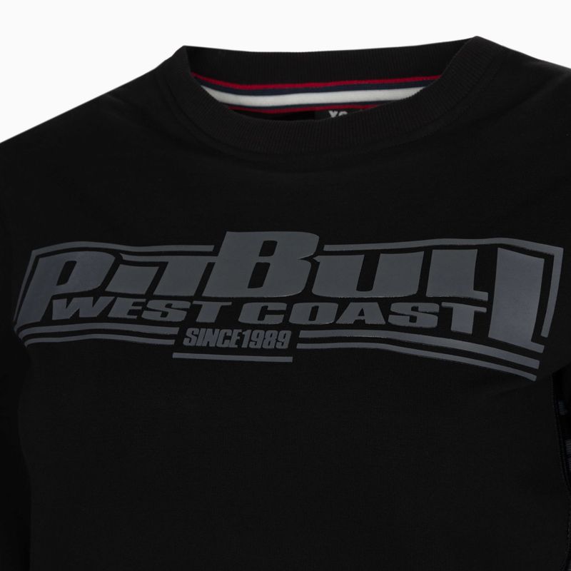 Дамски суитшърт Pitbull West Coast Crewneck F.Terry „Boxing" black 3