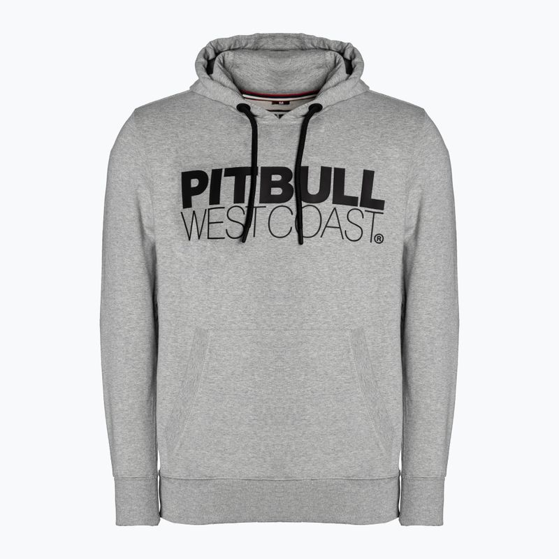 Мъжки суитшърт Pitbull West Coast Hooded French Terry TNT grey/melange