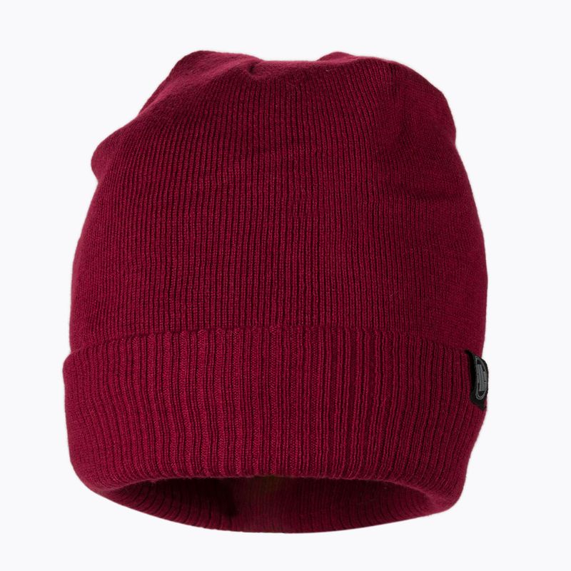 Мъжка зимна шапка Pitbull West Coast Beanie Small Logo burgundy