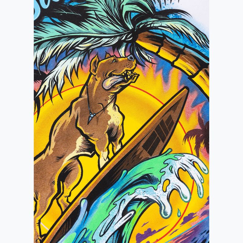 Pitbull Surfdog мъжка тениска бяла 5