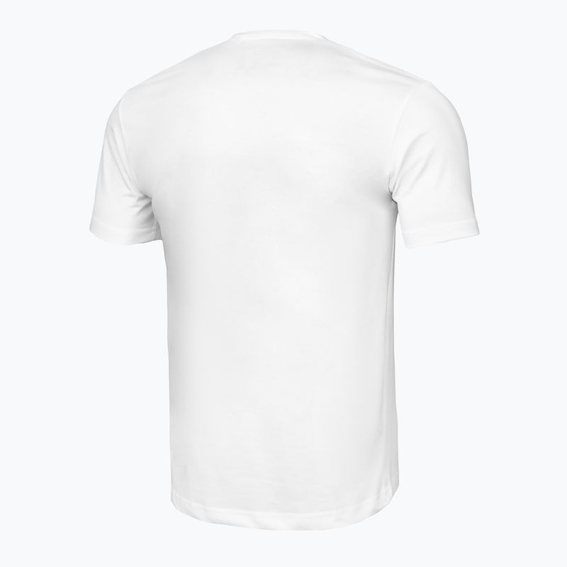 Мъжка тениска Pitbull West Coast RED BRAND white 2