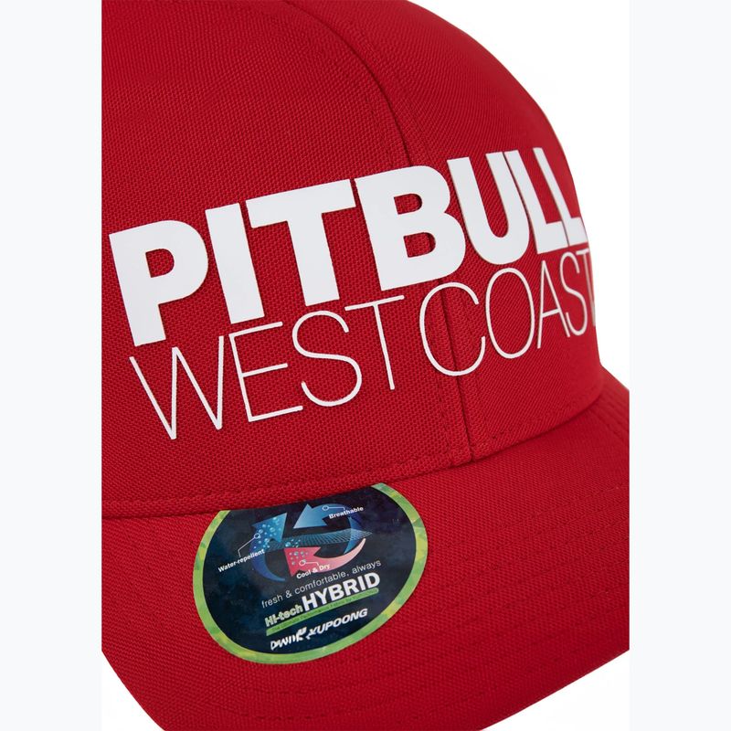 Pitbull Snapback Seascape червена бейзболна шапка 4