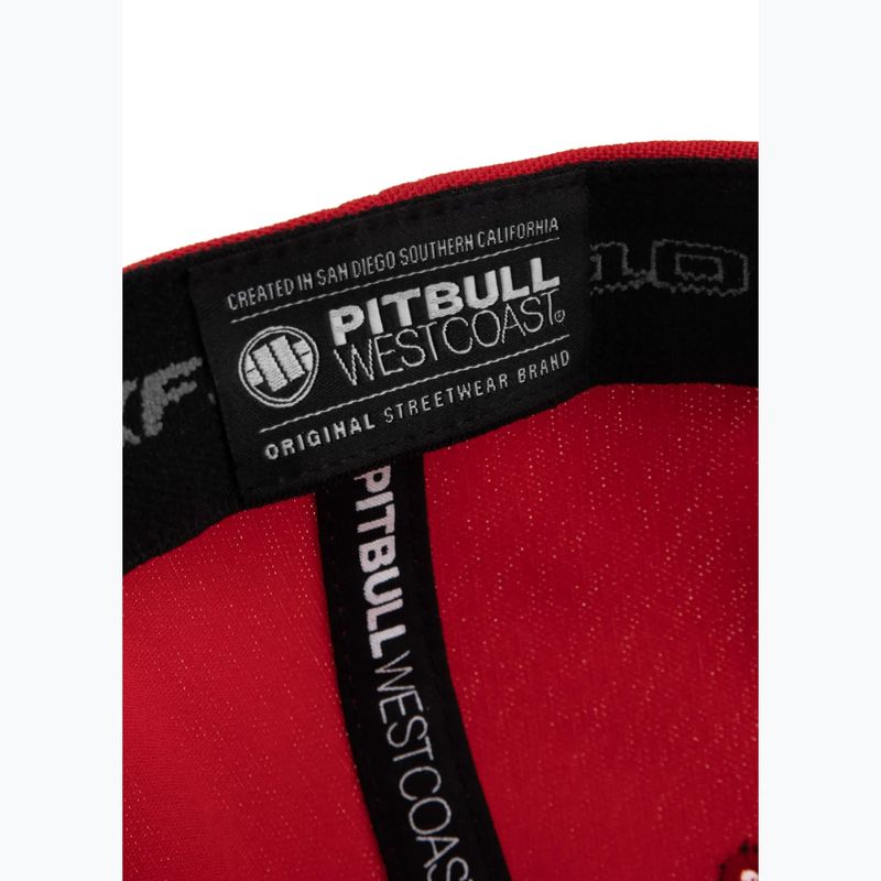 Pitbull Snapback Seascape червена бейзболна шапка 6