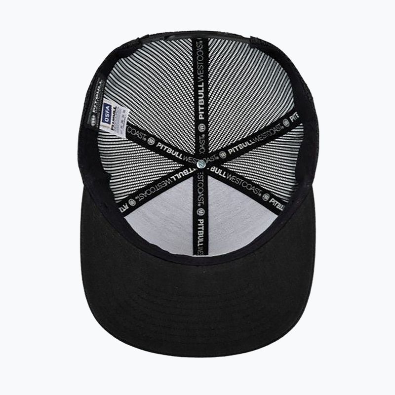 Pitbull Mesh Snapback кучета шапка черно 3