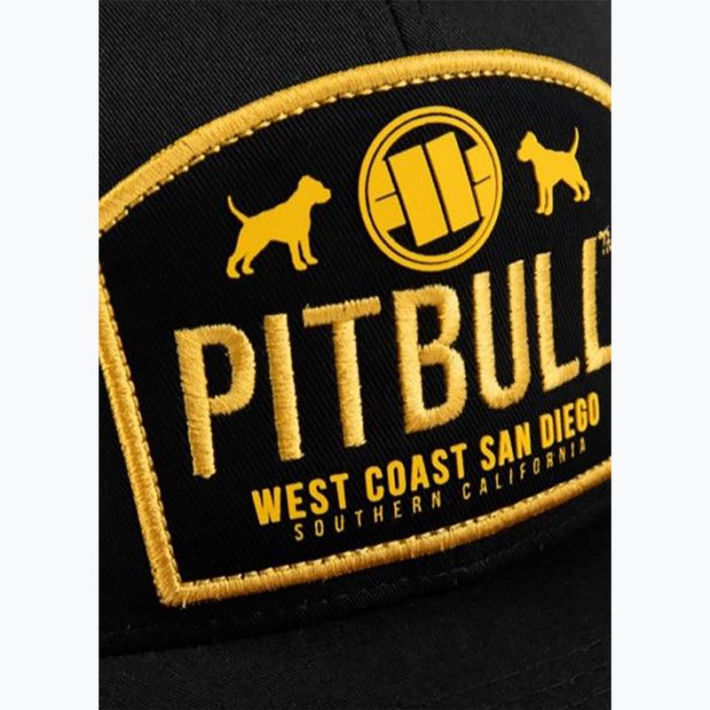 Pitbull Mesh Snapback кучета шапка черно 4