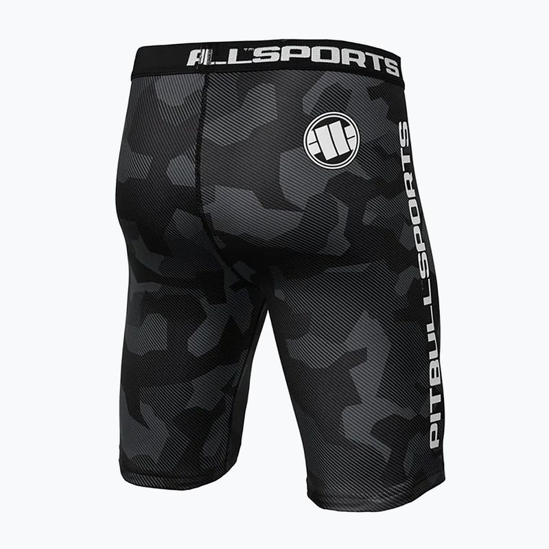 Мъжки шорти за компресия Pitbull West Coast Shorts Dillard grey camo 2