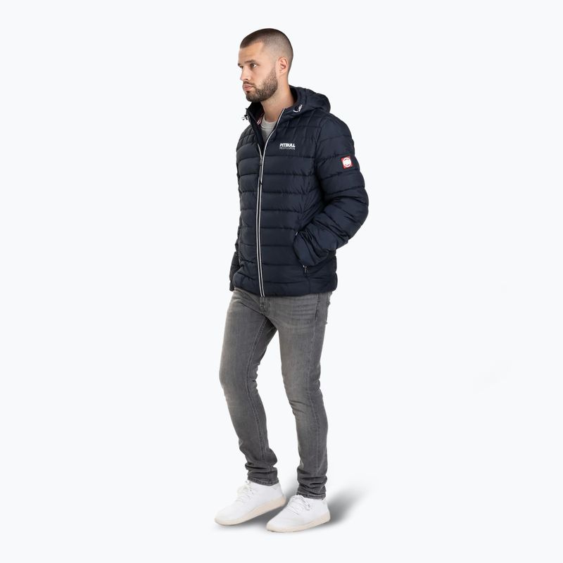 Мъжко зимно яке Pitbull West Coast Padded Hooded Seacoast dark navy 2