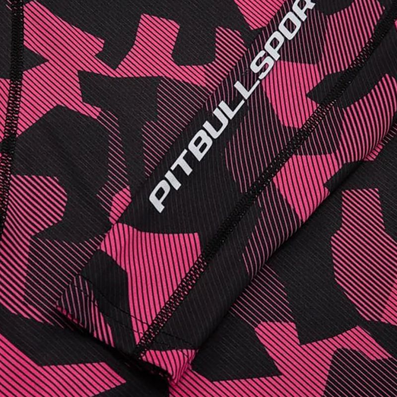 Дамски Rashguard с дълъг ръкав Pitbull West Coast L-S Rash Dillard pink camo 3