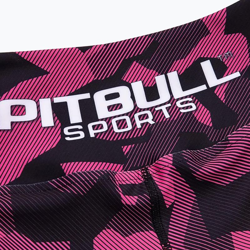 Дамски гамаши Pitbull West Coast Compr Pants Dillard pink camo 3
