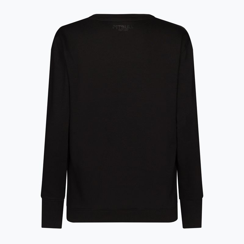 Дамски суитшърт Pitbull West Coast Crewneck Seascape black 2