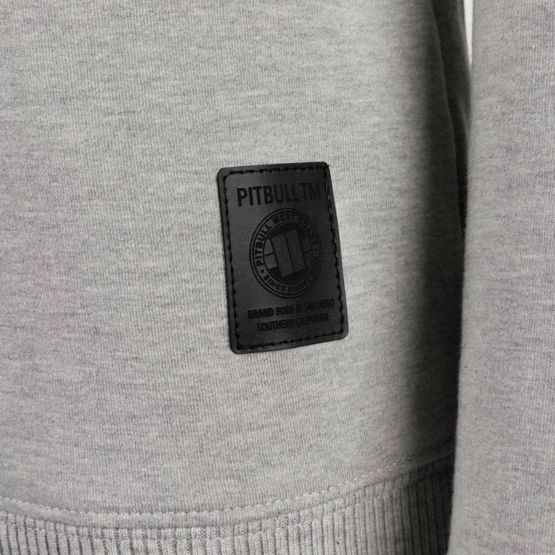 Дамски суитшърт Pitbull West Coast Crewneck Seascape grey/melange 3