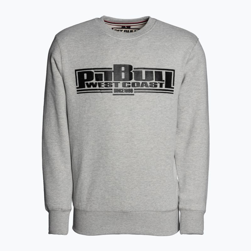 Мъжки суитшърт Pitbull West Coast Crewneck Classic Boxing 21 grey/melange