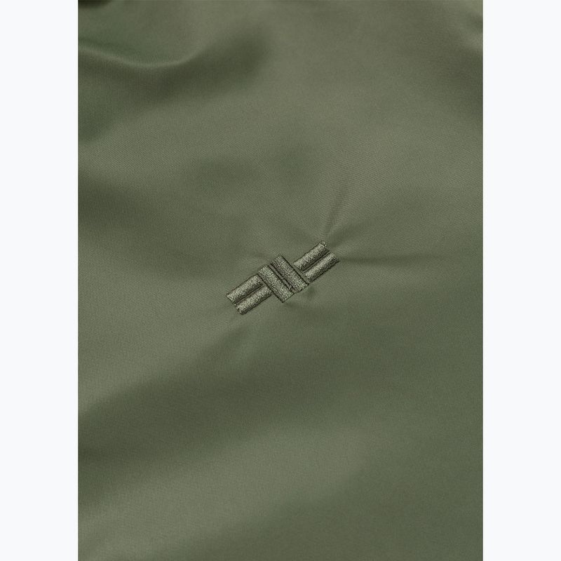Мъжко яке Pitbull Sherpa Hooded Bomber olive 8
