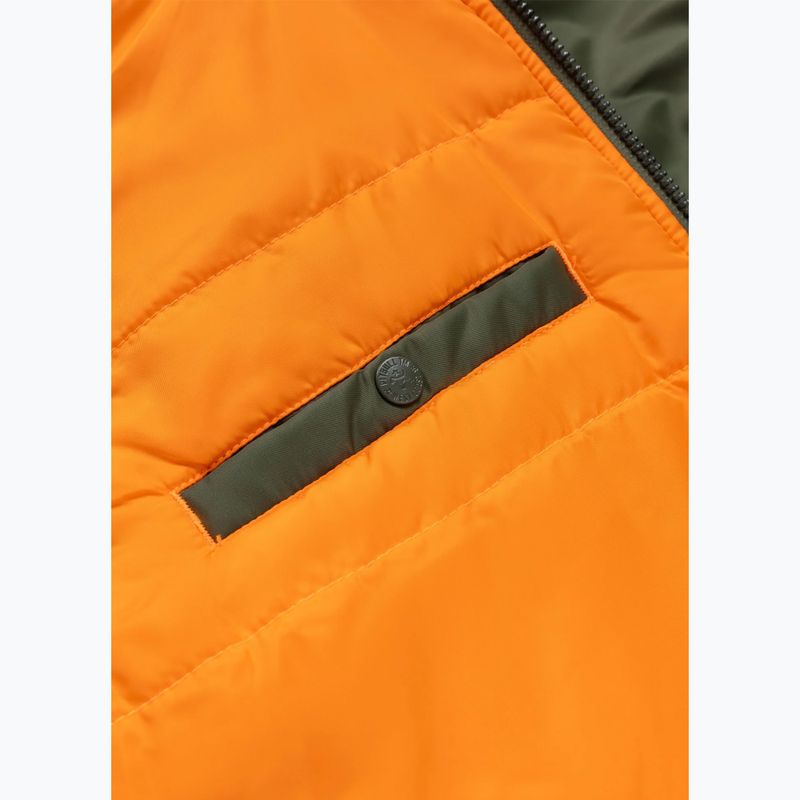 Мъжко яке Pitbull Sherpa Hooded Bomber olive 13