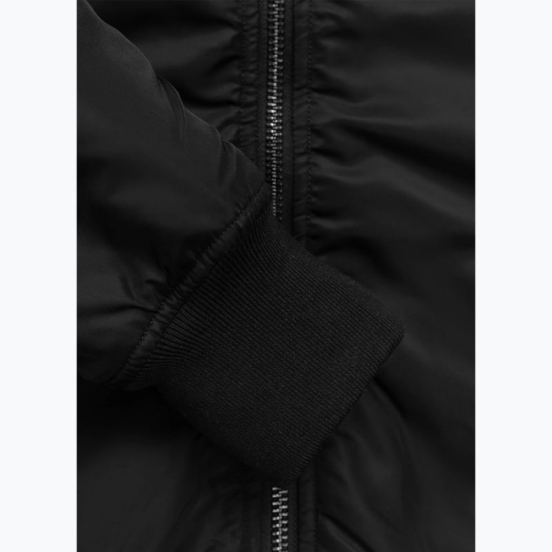 Мъжко яке Pitbull Sherpa Hooded Bomber black 13