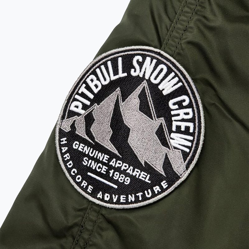 Мъжко зимно яке Pitbull West Coast Fur Parka Alder olive 4