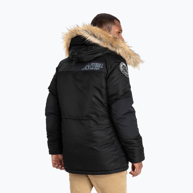 Мъжко зимно яке Pitbull West Coast Alder Fur Parka black 3