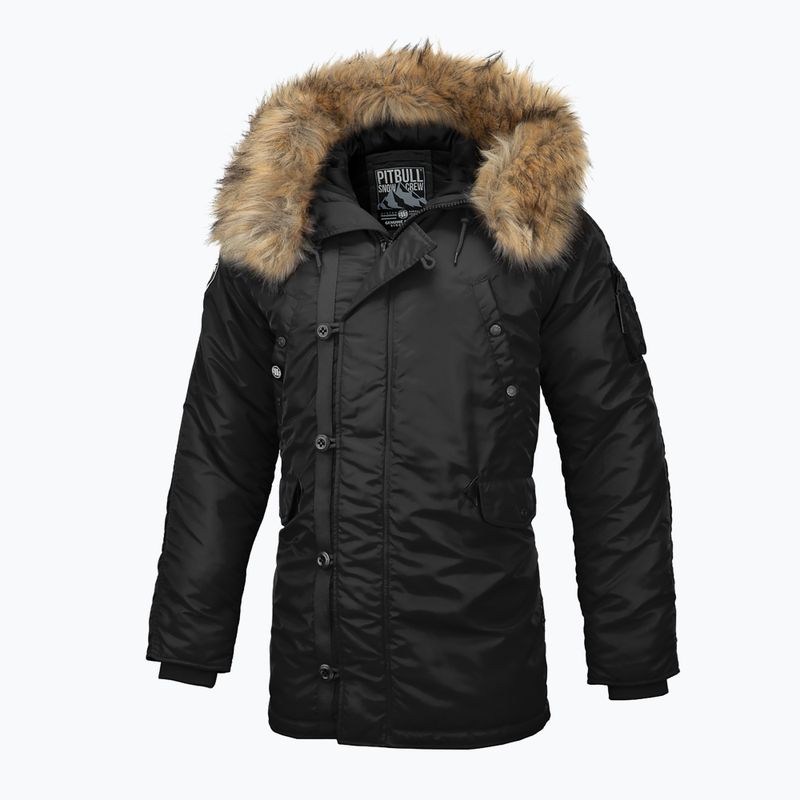 Мъжко зимно яке Pitbull West Coast Alder Fur Parka black 11