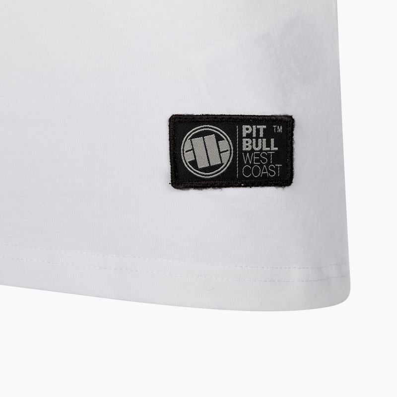 Мъжки потник Pitbull West Coast Tank Top Slim Fit Lycra Small Logo white 3