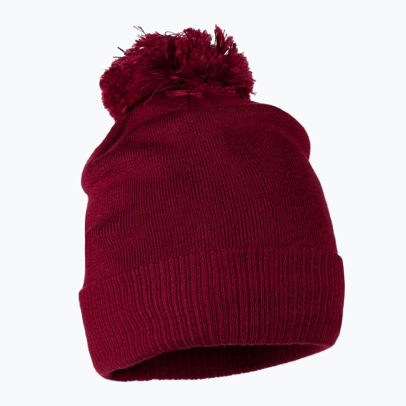 Мъжка зимна шапка Pitbull West Coast Beanie Bubble Small Logo burgundy