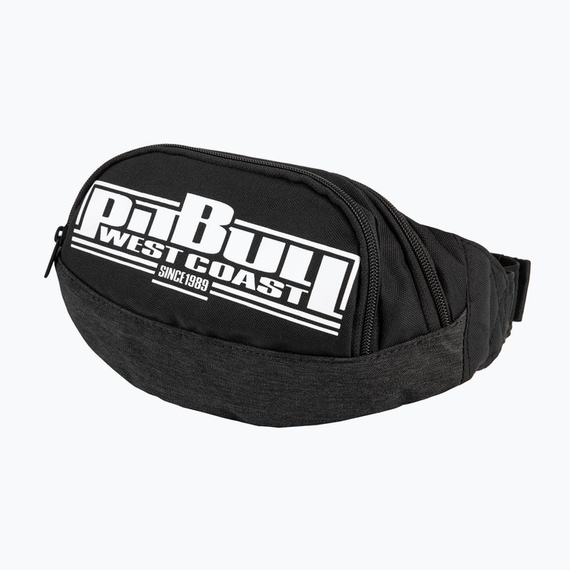 Бъбречна торбичка Pitbull West Coast Boxing black/white 8
