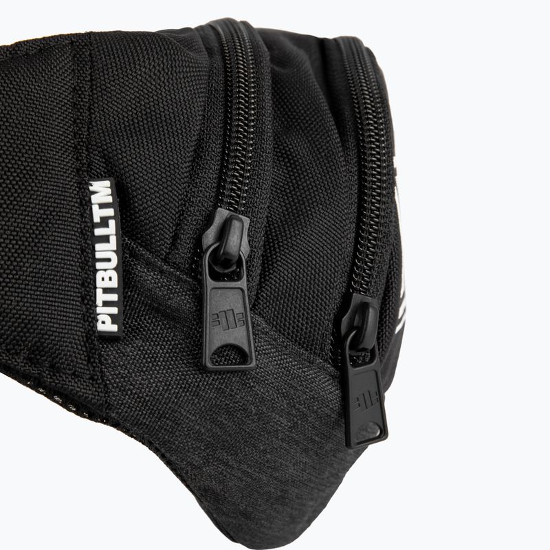 Бъбречна торбичка Pitbull West Coast Boxing black/white 10