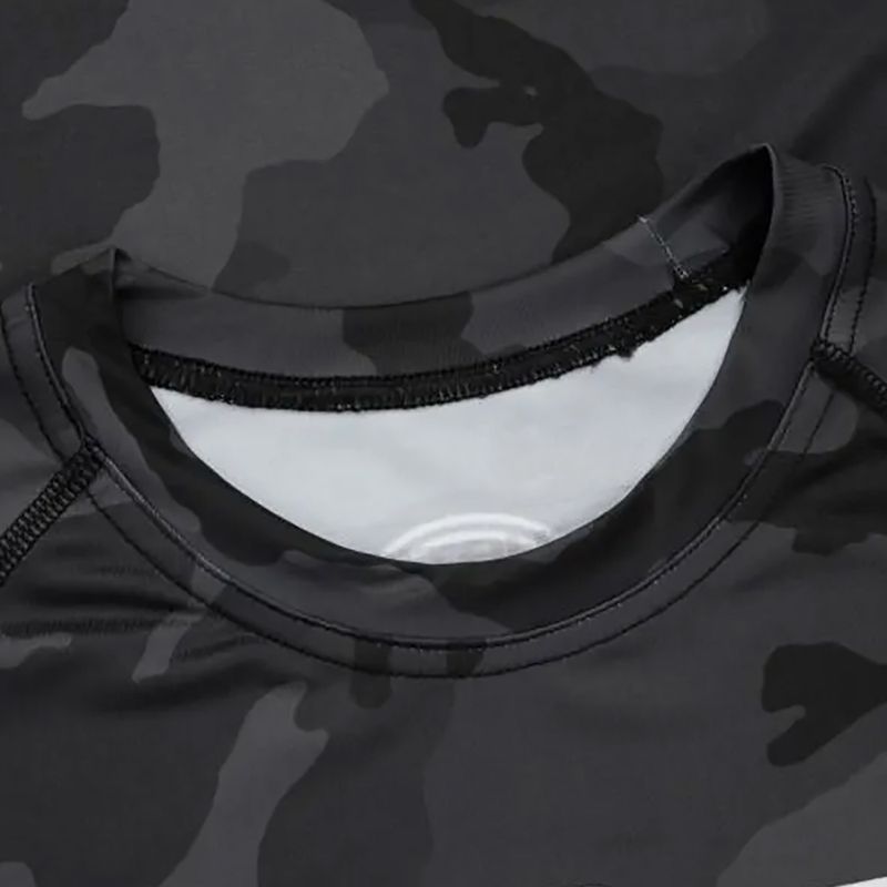 Дамски рашгард Pitbull West Coast Rash T-S All black camo 4