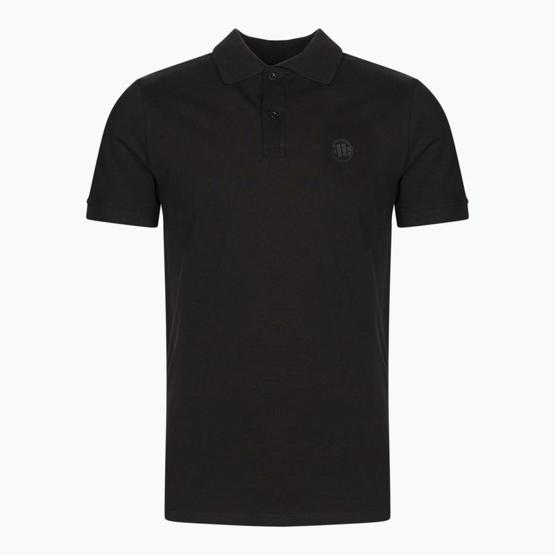 Мъжка тениска поло Pitbull West Coast Polo Slim Logo black