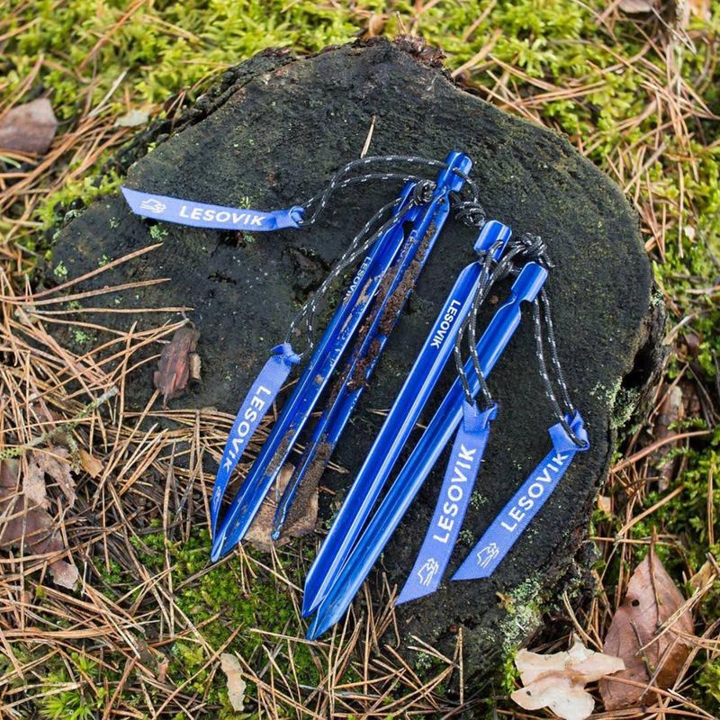 Колчета за палатка Lesovik Spig blue 3