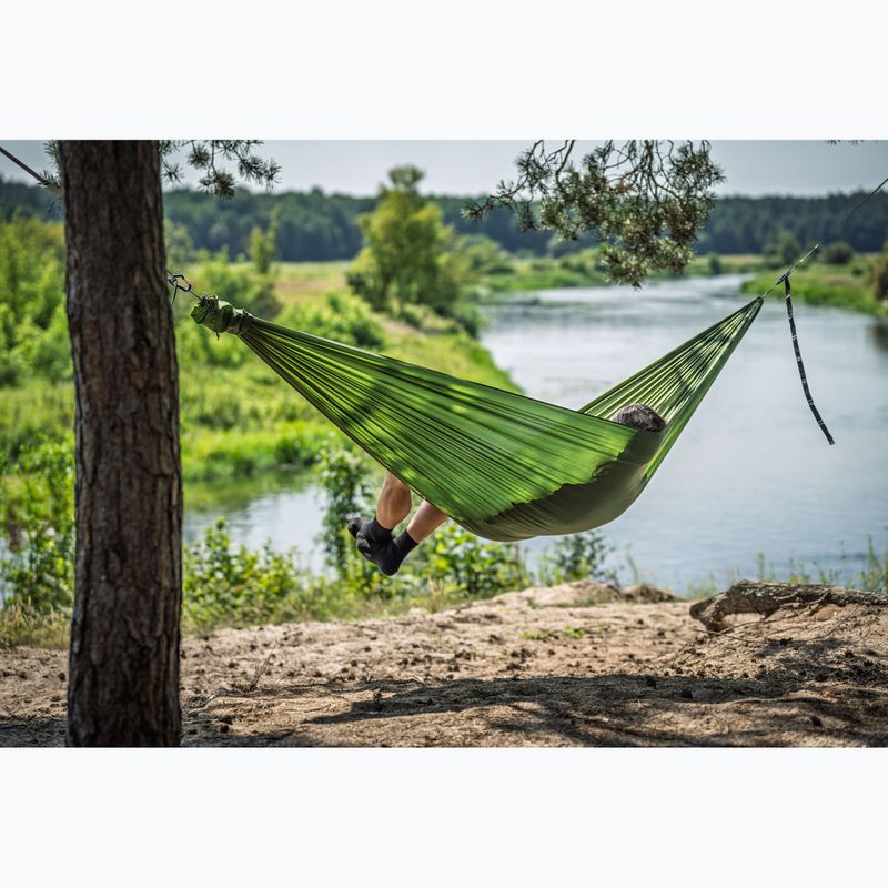 Туристически хамак Lesovik Bright treetop green 5