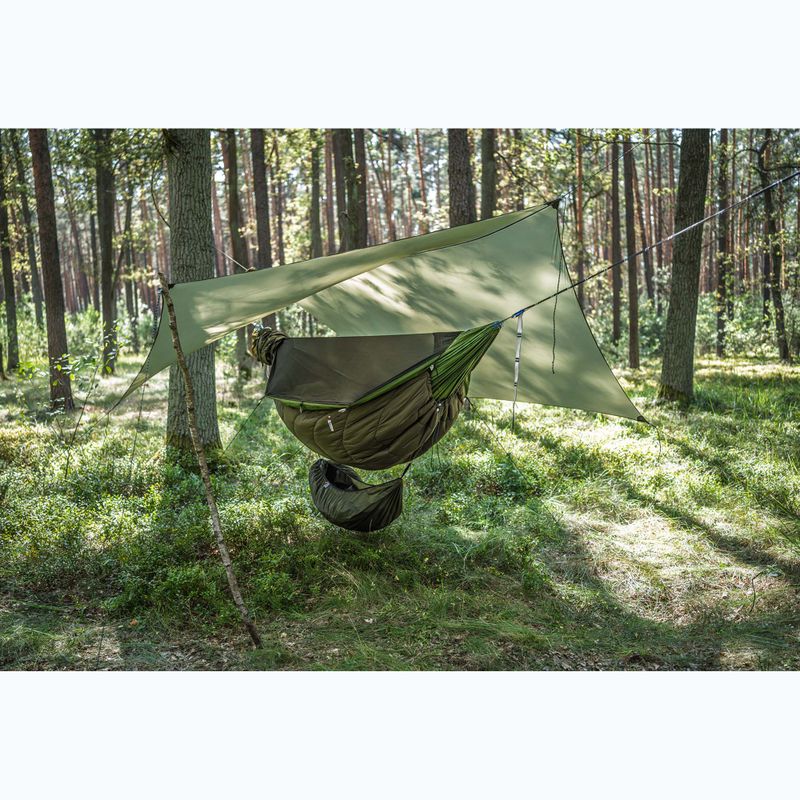 Туристически хамак Lesovik Draka 2026 treetop green 2