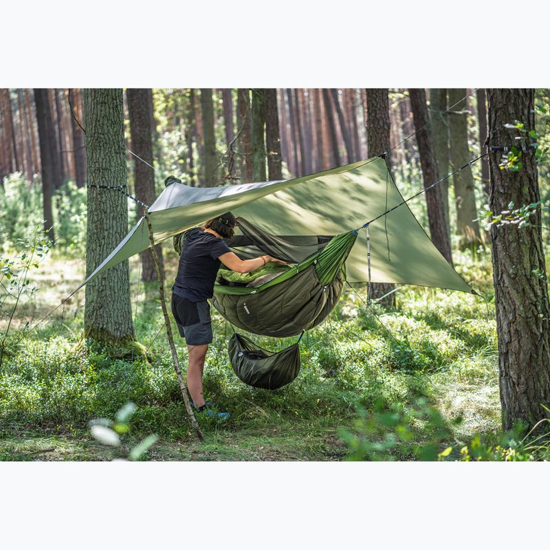 Туристически хамак Lesovik Draka 2026 treetop green 4