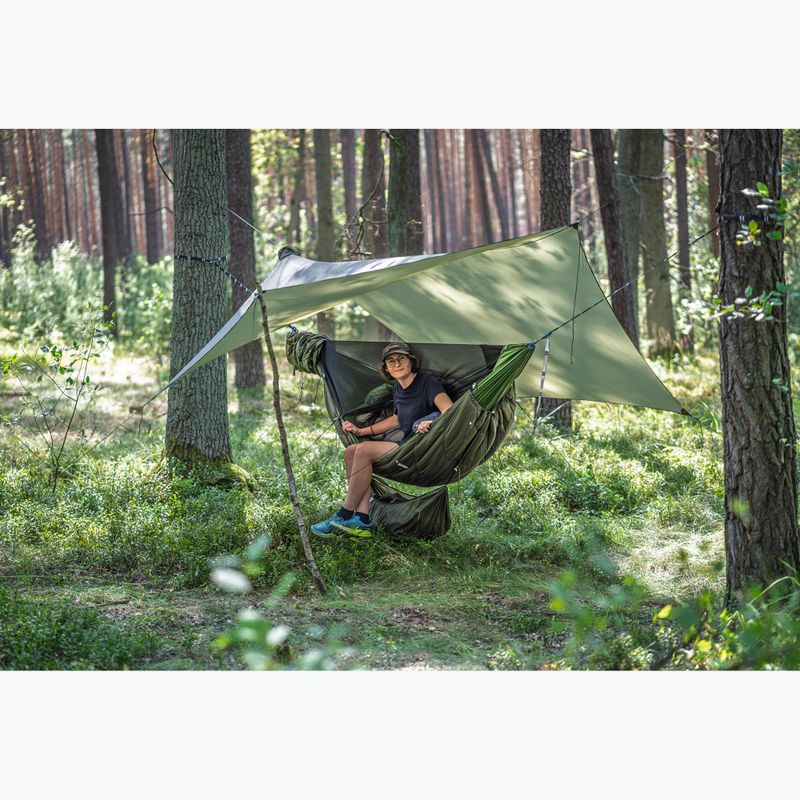 Туристически хамак Lesovik Draka 2026 treetop green 5