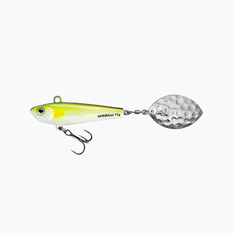 SpinMad Pro Spinner Tail Yellow and White 2904