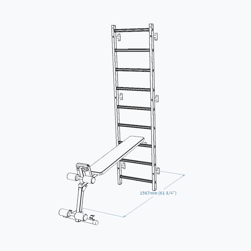 Тренировъчна пейка BenchK BK-B310B/710B 3