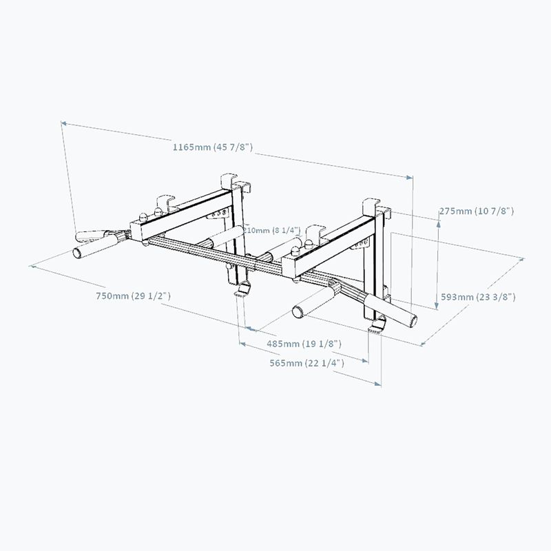 Щанга за набиране на тежести BenchK PB BK-710B 7