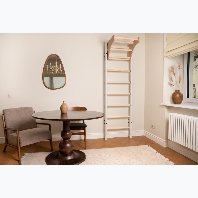 Стълба за гимнастика BenchK, бяла BK-211W 8